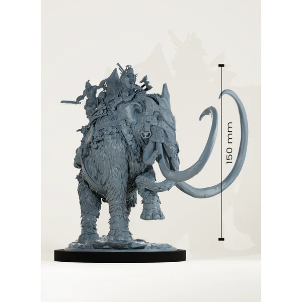 Orcs sur mammouth de guerre