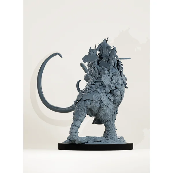 Orcs sur mammouth de guerre