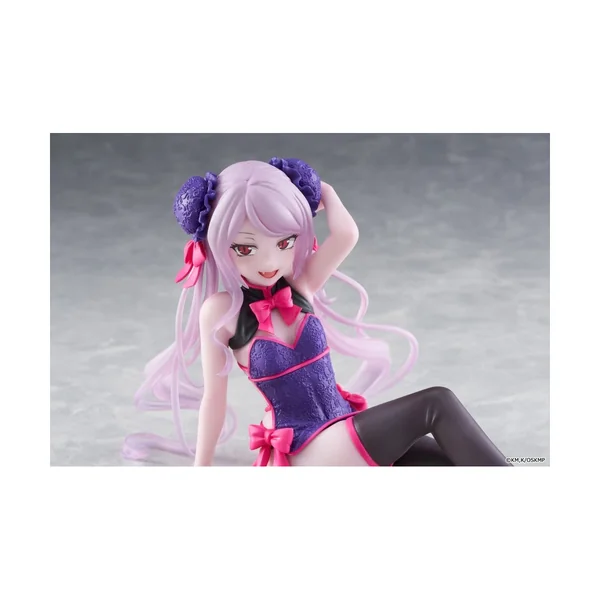 Overlord Desktop Cute Figurine Shalltear Chinese Dress Ver. 13 cm