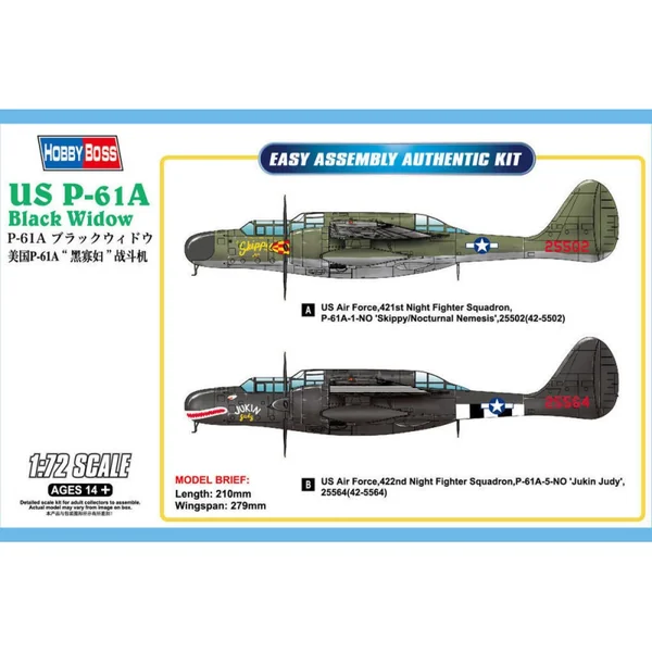 P-61A Black Widow 1/72