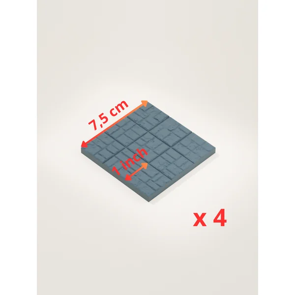 Pack Apprenti des tuiles – Donjon modulaire 1 pouce