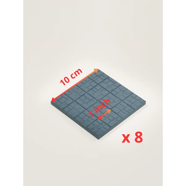 Pack Commandant des tuiles – Donjon modulaire 1 pouce
