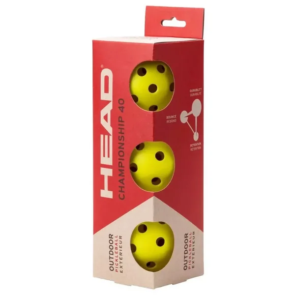 Pack Pickleball Head Flash (2 raquettes + 2 balles + 1 sac)