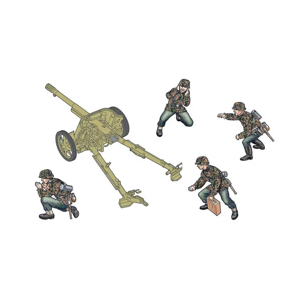 Pak 97/38 et Servants