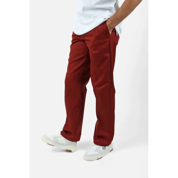 Pantalon Dickies Work Rouge 874 Coupe Originale
