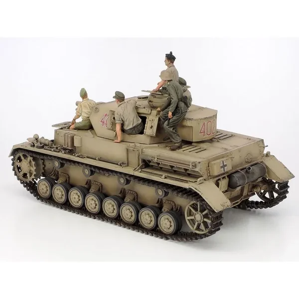Panzer IV Ausf.F + motocycliste