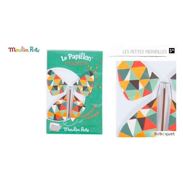 Papillon magique - Vert - Les petites merveilles
