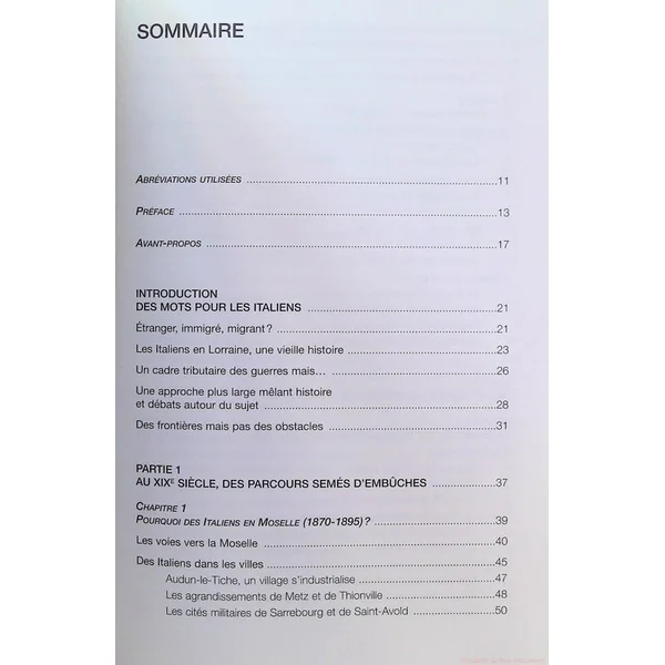 Parcours d'Italie en Moselle-