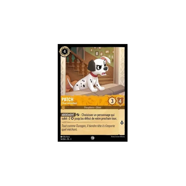 Patch, Chiot intimidant - 14/204 - ITI - Les Terres d'Encres - Commune - Français