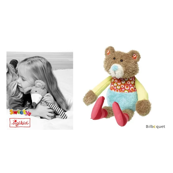 Peluche Petit Chat Ginka 31cm - Sweety