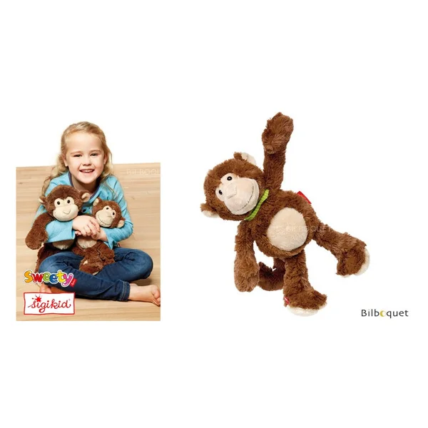 Peluche Petit Singe 31cm - Sweety