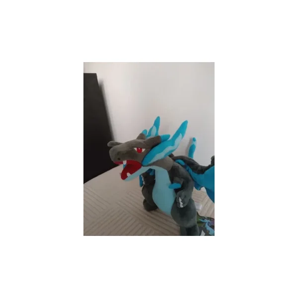 Peluche Pokémon Méga-Dracaufeu X
