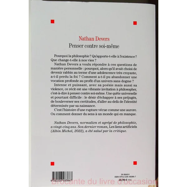 Penser contre soi-meme - Prix Cazes - Brasserie LIPP 2024