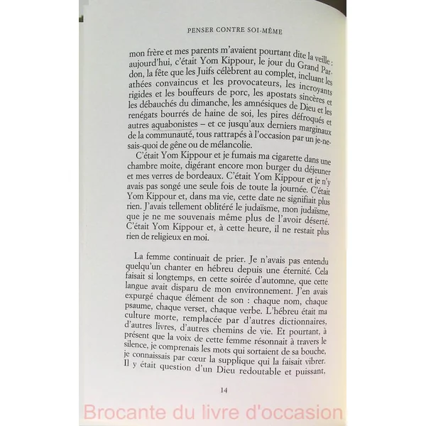 Penser contre soi-meme - Prix Cazes - Brasserie LIPP 2024