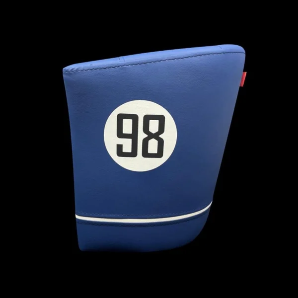 Petit Fauteuil cabriolet Racing Inside pour enfants n° 98 Cobra racing bleu / blanc