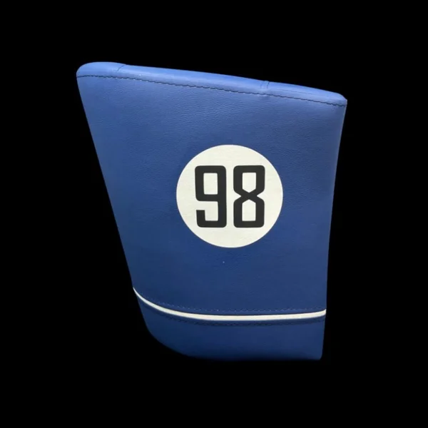 Petit Fauteuil cabriolet Racing Inside pour enfants n° 98 Cobra racing bleu / blanc