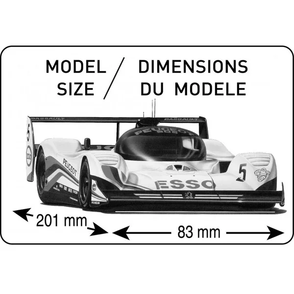 Peugeot 905 1/24