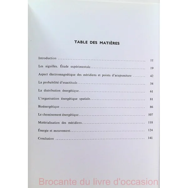 Physique de l'acupuncture