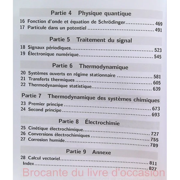 Physique-Chimie MP-M