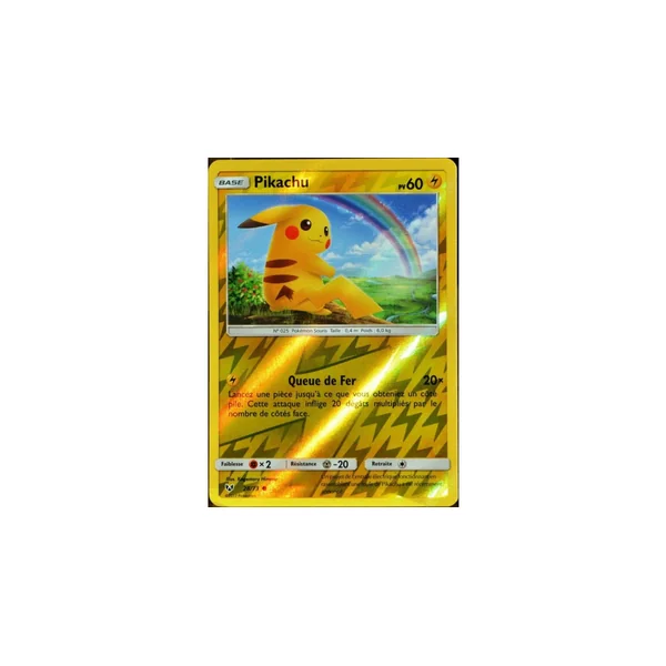 Pikachu - Reverse 28/73 - Soleil et Lune 3.5 Légendes Brillantes