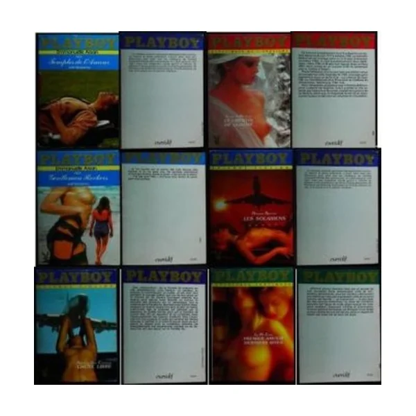 Playboy lots de 6 livres format poche (titres en description)