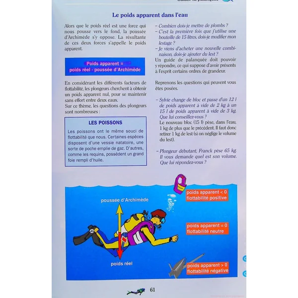 Plongée plaisir, niveau 4 et 5 - Conduite de palanquee et Direction de plongée