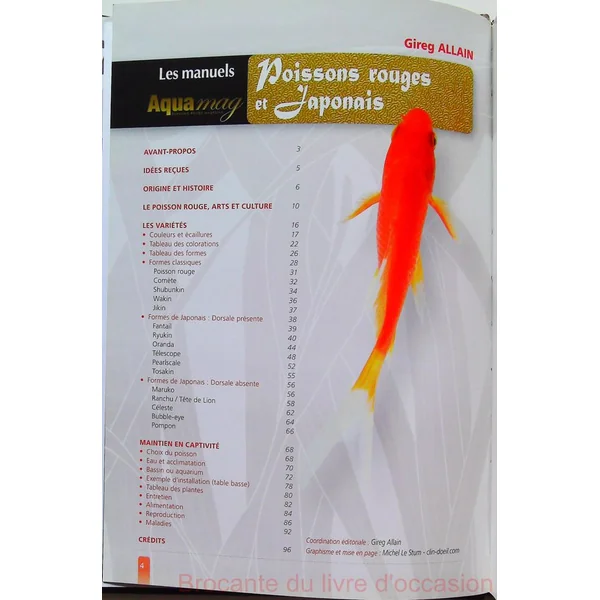 Poissons rouges et Japonais
