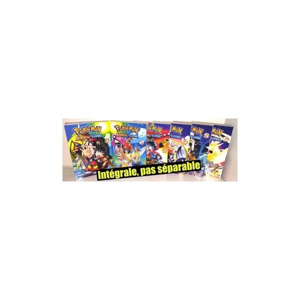 Pokémon : 3 intégrales (15 tomes)