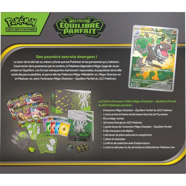 Pokémon - Coffret Dresseur d’élite Méga-Évolution Équilibre Parfait (FR)