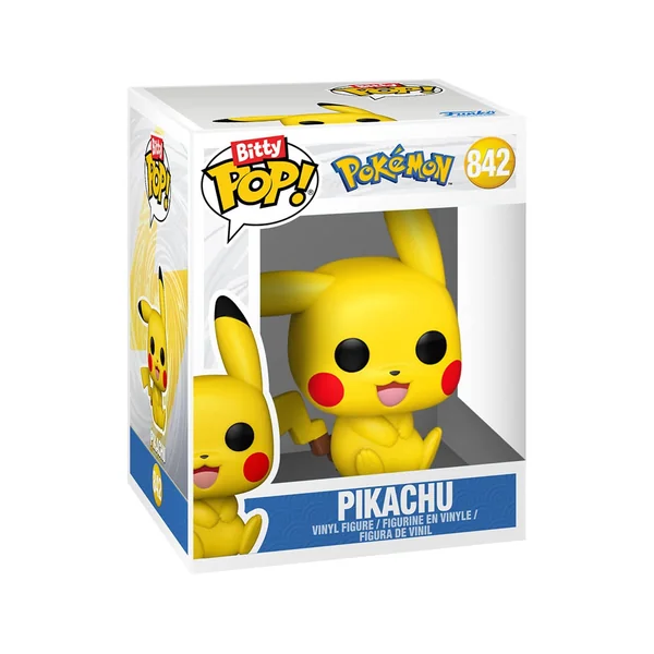 Pokémon - pack 4 figurines Bitty POP! Vinyl Series 1 2 cm