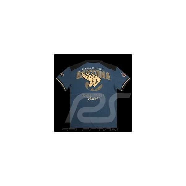 Polo Daytona 64 Warson Bleu - homme