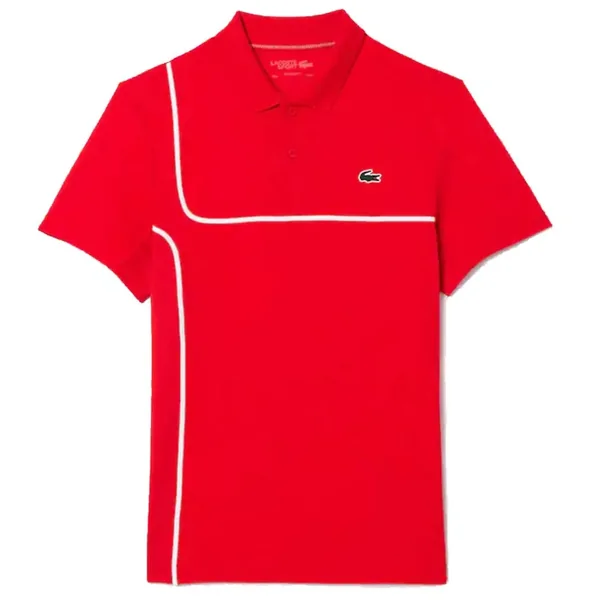 Polo Lacoste Tennis Rouge