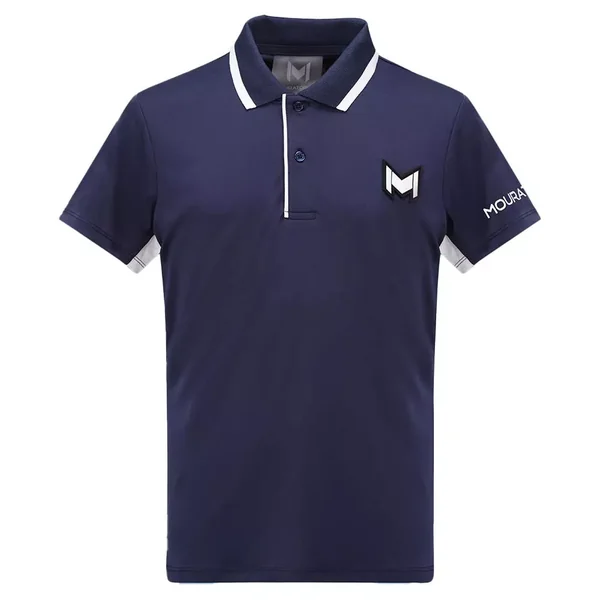 Polo Mouratoglou Match Garçon Bleu marine