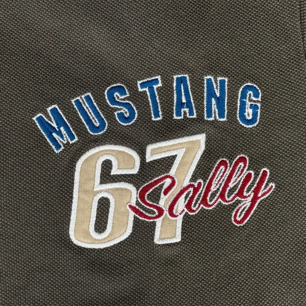 Polo Mustang Sally 67 Vert Kaki - Homme