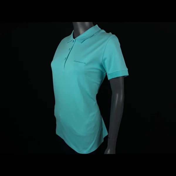 Polo Porsche Bleu Ciel WAP802F - femme