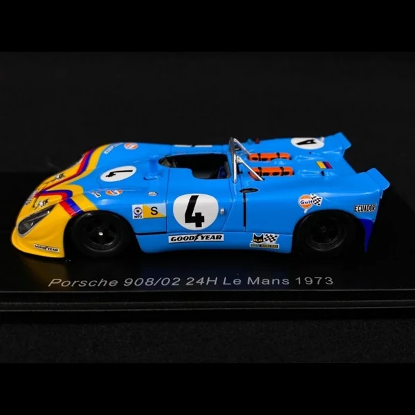 Porsche 908/02 n° 4 Le Mans 1973 1/43 Spark S9782