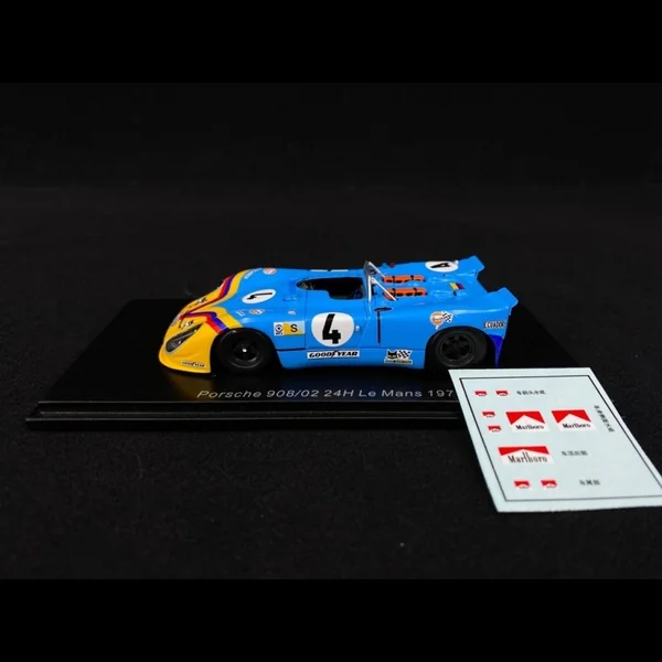 Porsche 908/02 n° 4 Le Mans 1973 1/43 Spark S9782