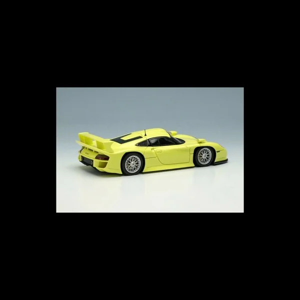 Porsche 911 GT1 Evo Street Version 1997 Jaune Pastel 1/43 Make Up Vision EM554D