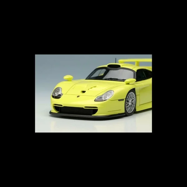 Porsche 911 GT1 Evo Street Version 1997 Jaune Pastel 1/43 Make Up Vision EM554D