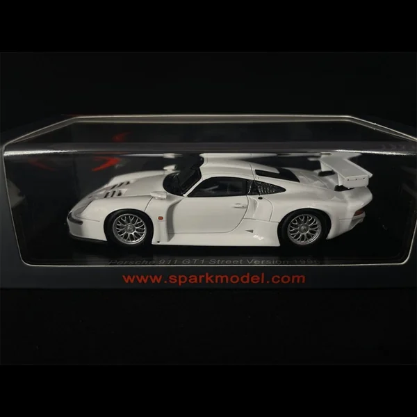 Porsche 911 GT1 Street Version 1996 Blanc 1/43 Spark S5999