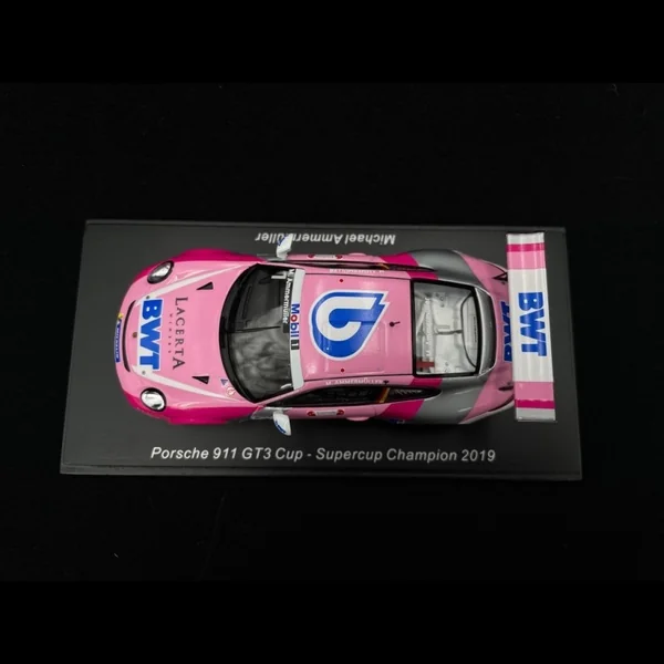 Porsche 911 GT3 Cup type 991 n° 1 Champion Supercup 2019 1/43 Spark S8504