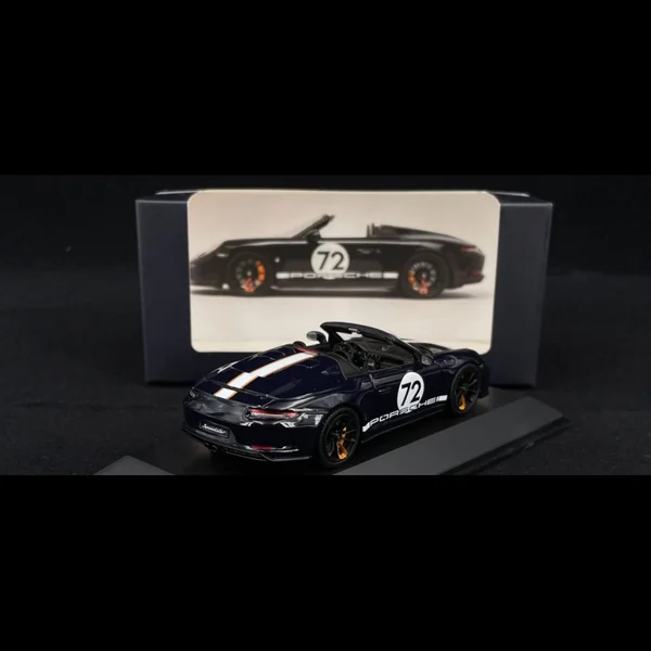 Porsche 911 Speedster type 991 Bleu mer 1/43 Spark WAXL2000007