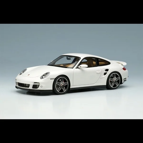 Porsche 911 Turbo Type 997 2006 Blanc Carrara 1/43 Make Up Vision VM190C