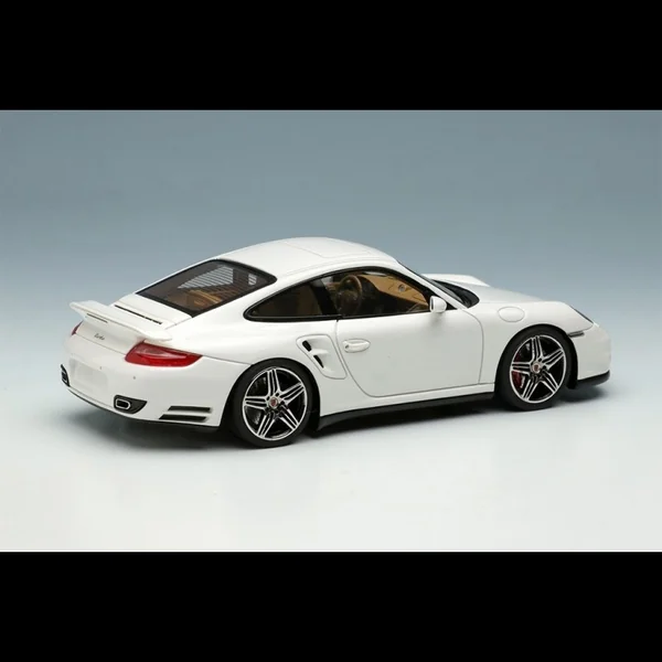 Porsche 911 Turbo Type 997 2006 Blanc Carrara 1/43 Make Up Vision VM190C