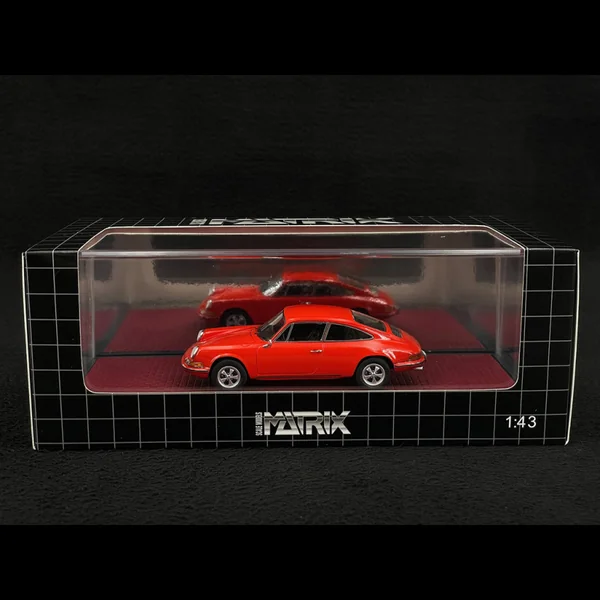 Porsche 915 Prototype 1970 Rouge 1/43 Matrix MX51607-021