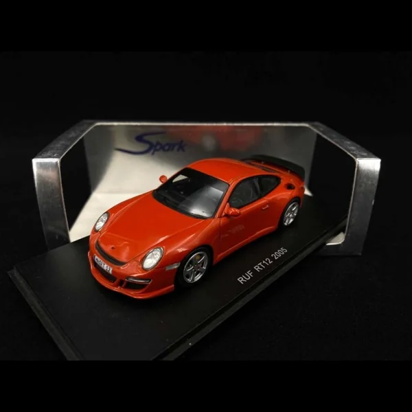 Porsche RUF RT12 2005 orange 1/43 Spark S0704