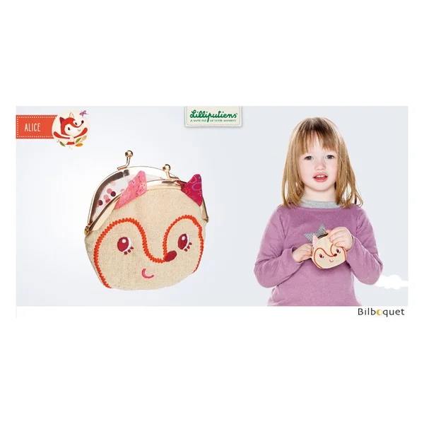 Porte-monnaie pour enfants Alice la renarde