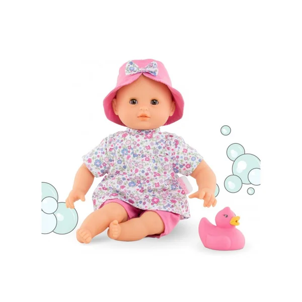 Poupon Bébé Bain Coralie Fleurs de Corolle