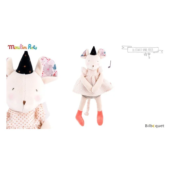 Poupée musique Souris - Il était une fois - Moulin Roty