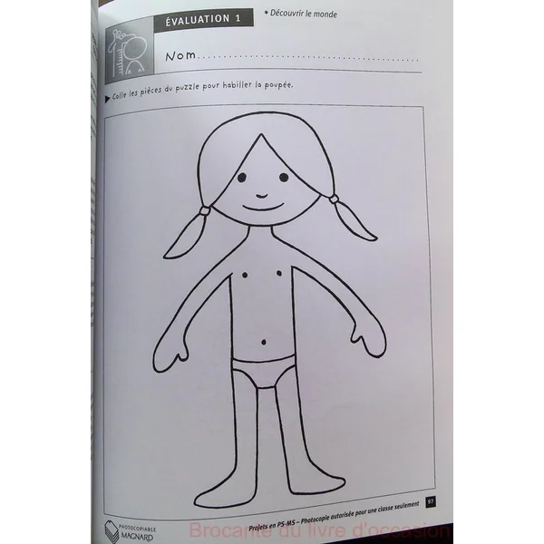 Pour une pédagogie de projets en PS, MS Le corps-